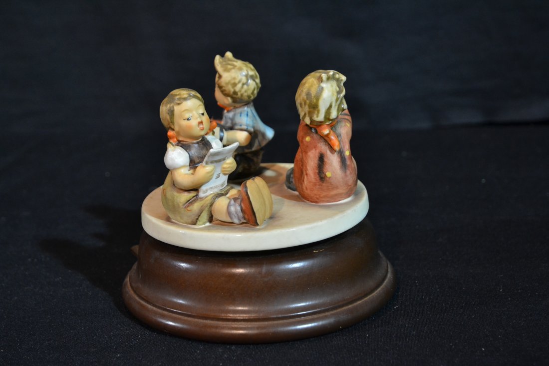 HUMMEL "LITTLE BAND" MUSIC BOX 3 1/2" x 4 1/2"