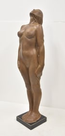 GARY MIRABELLE MIXED MEDIA SHROUDED FIGURE