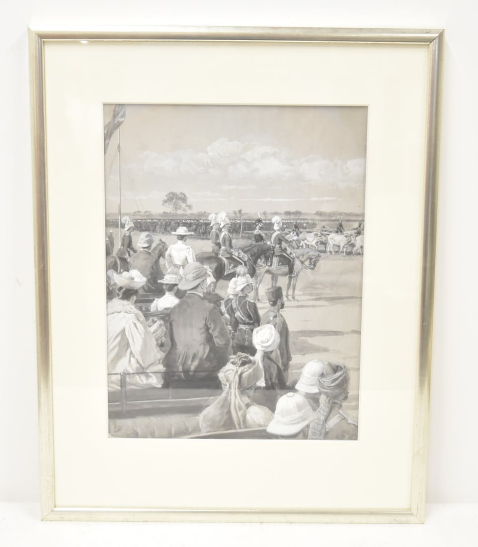 FRANK DADD , GOUACHE MILITARY PARADE (1 of 10)