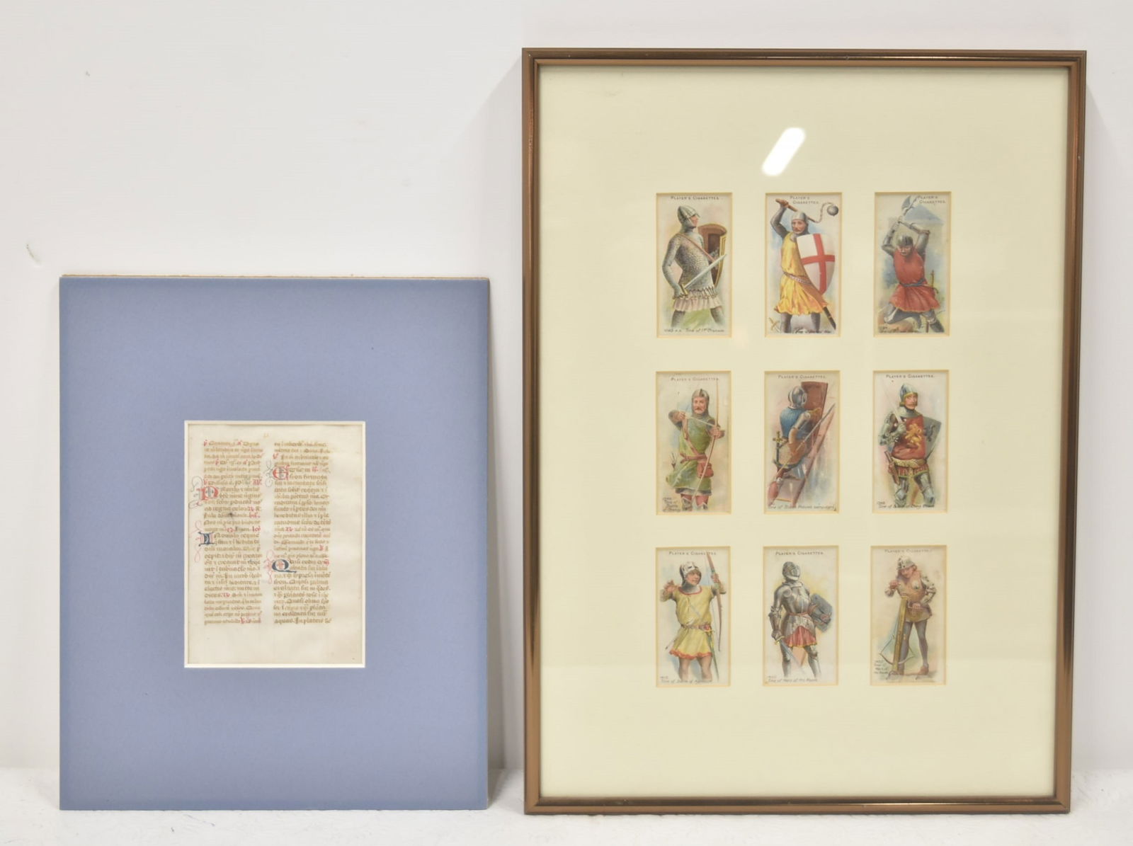 MEDIEVAL BREVIARY/ MEDIEVAL TOBACCO CARDS (1 of 13)