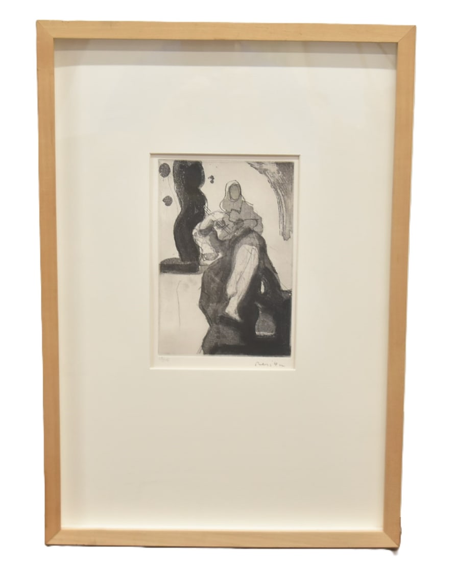 DRY POINT ETCHING , SIGNED (1 of 7)