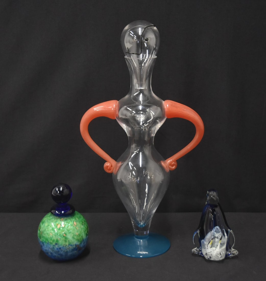KOSTA BODA FENIX DECANTER / MURANO PIECES (1 of 19)