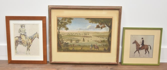 (3) ANTIQUE PRINTS