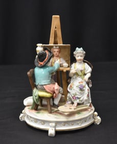 RICHARD ECKERT GERMAN PORCELAIN ARTIST GROUP