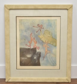 ROBERTO MATTA ,COLOR ETCHING