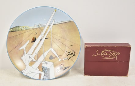 DALI PLAYING CARDS /LIMOGES SALVADOR DALI PLATE