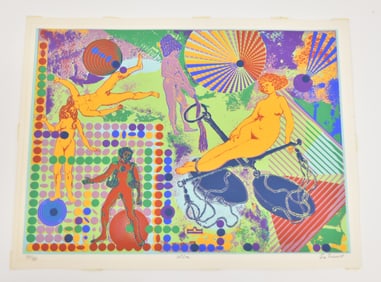 LEO RUSSELL "LIBRA" SILKSCREEN PRINT