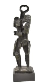 AFTER OSSIP ZADKINE "LE FEMME INCONNE" BRONZE