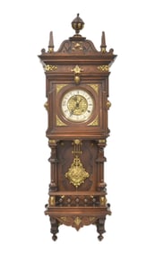 LENZKIRCH GERMAN FREE SWINGER WALL CLOCK