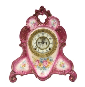 ANSONIA ROYAL BONN MANTLE CLOCK
