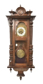LARGE GERMAN REGULATOR WALL CLOCK