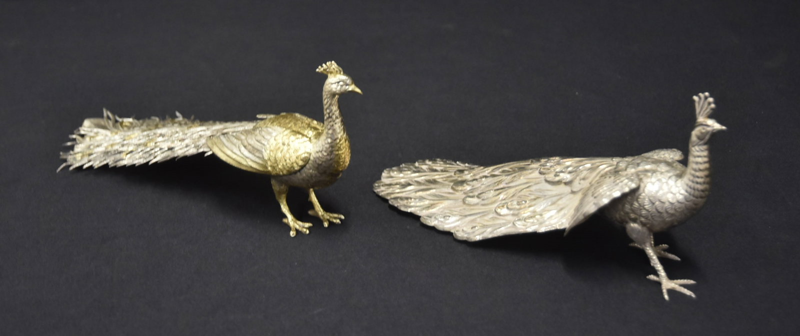 (Pr) CONTINENTAL SILVER PEACOCKS (1 of 13)