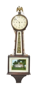 LARGE NEW HAVEN BANJO CLOCK
