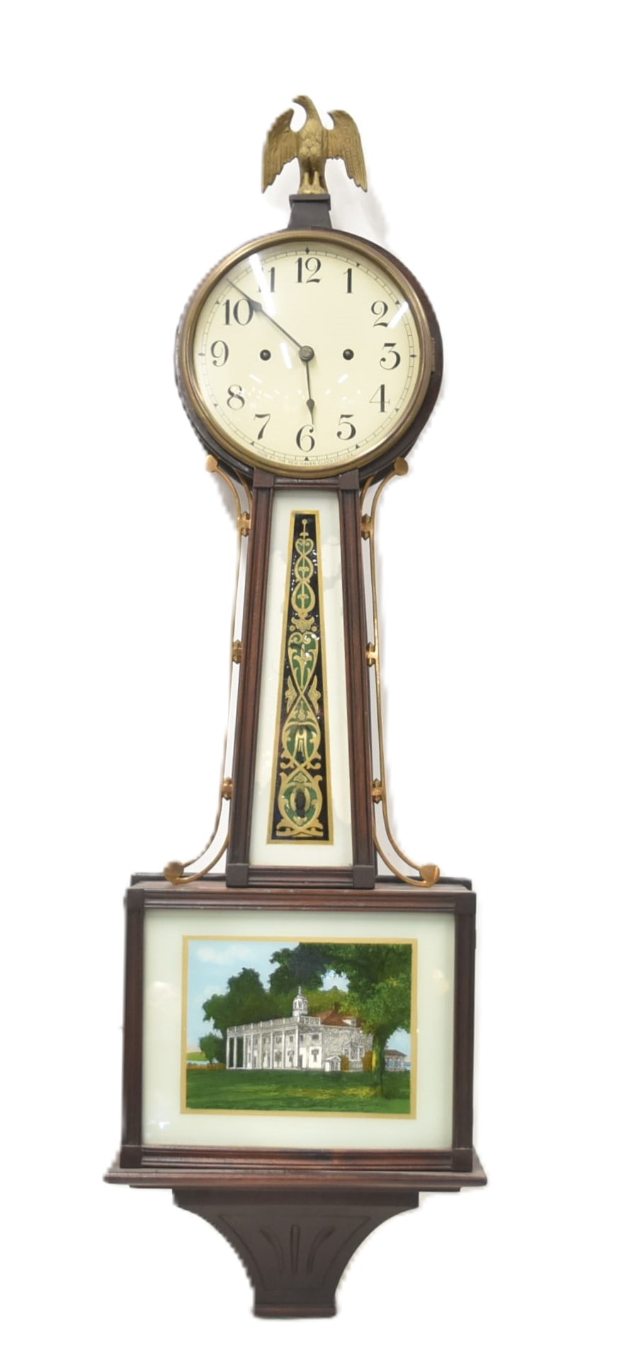 LARGE NEW HAVEN BANJO CLOCK (1 of 12)