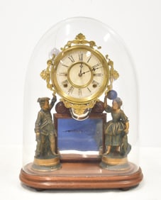 ANSONIA HJ DAVIES CRYSTAL PALACE CLOCK