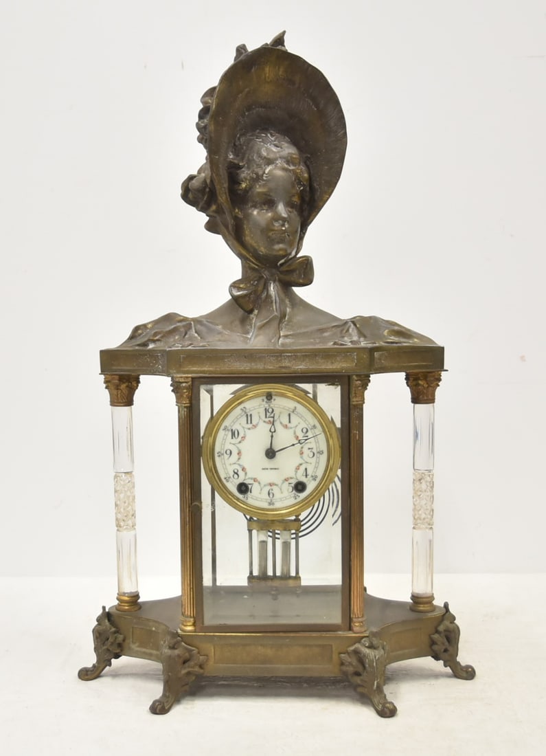 SETH THOMAS EMPIRE No. 31 CRYSTAL REGULATOR