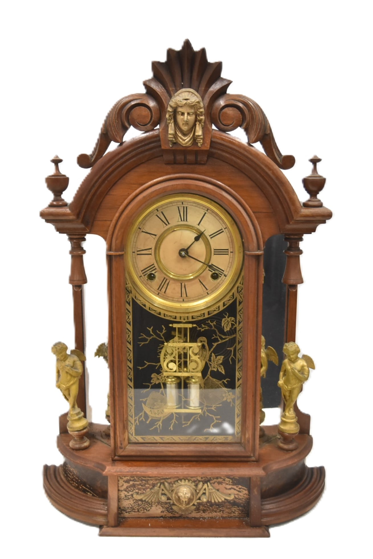 ANSONIA "TRIUMPH" MANTEL CLOCK (1 of 8)