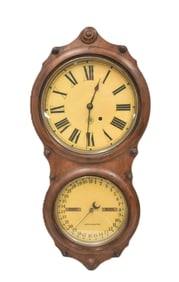SETH THOMAS OFFICE CALENDAR WALL CLOCK No. 6
