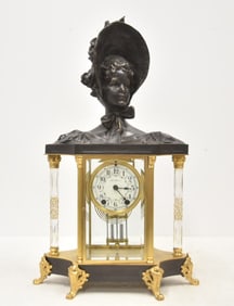 SETH THOMAS EMPIRE No 31 CRYSTAL REGULATOR