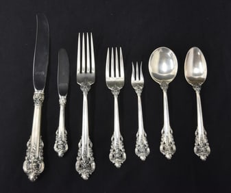 WALLACE GRAND BAROQUE FLATWARE SERVICE FOR (14)