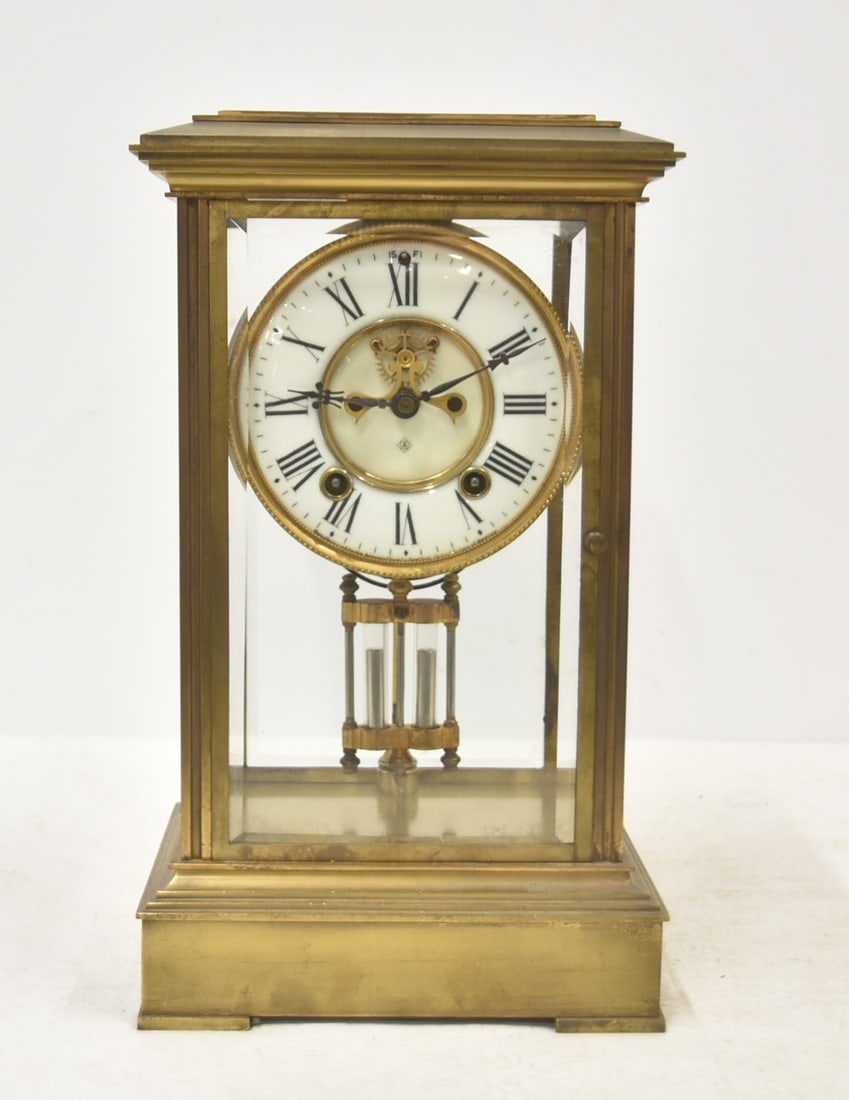 ANSONIA CRYSTAL REGULATOR CLOCK (1 of 11)