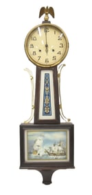 NEW HAVEN BANJO CLOCK