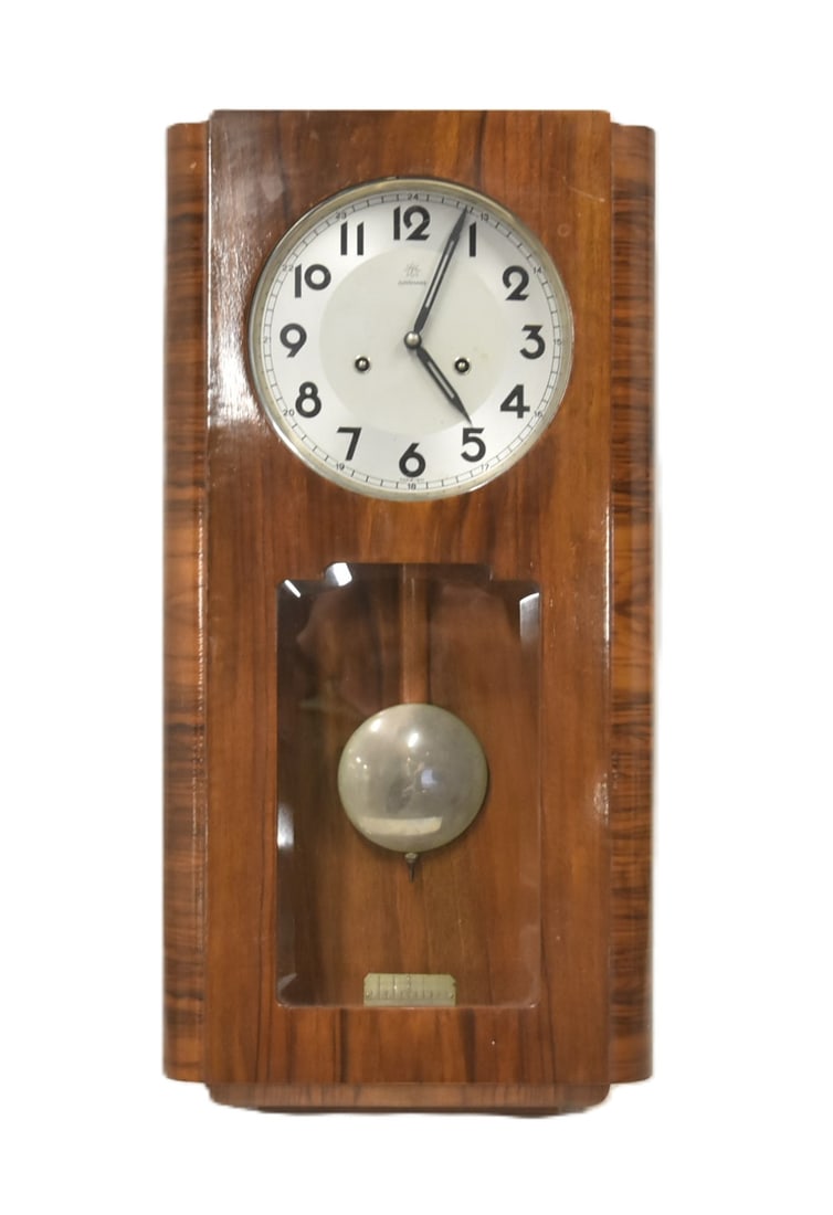 JUNGHANS MAHOGANY REGULATOR (1 of 6)