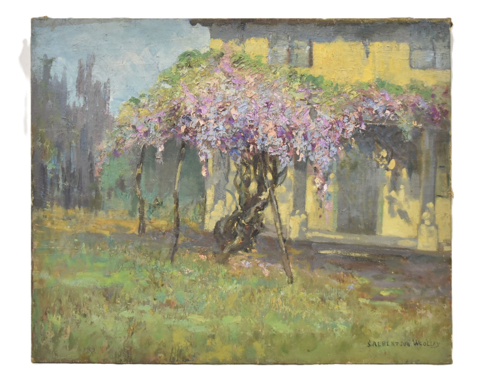 SARAH ALBERTSON WOOLLEY , OIL ON CANVAS (1 of 10)