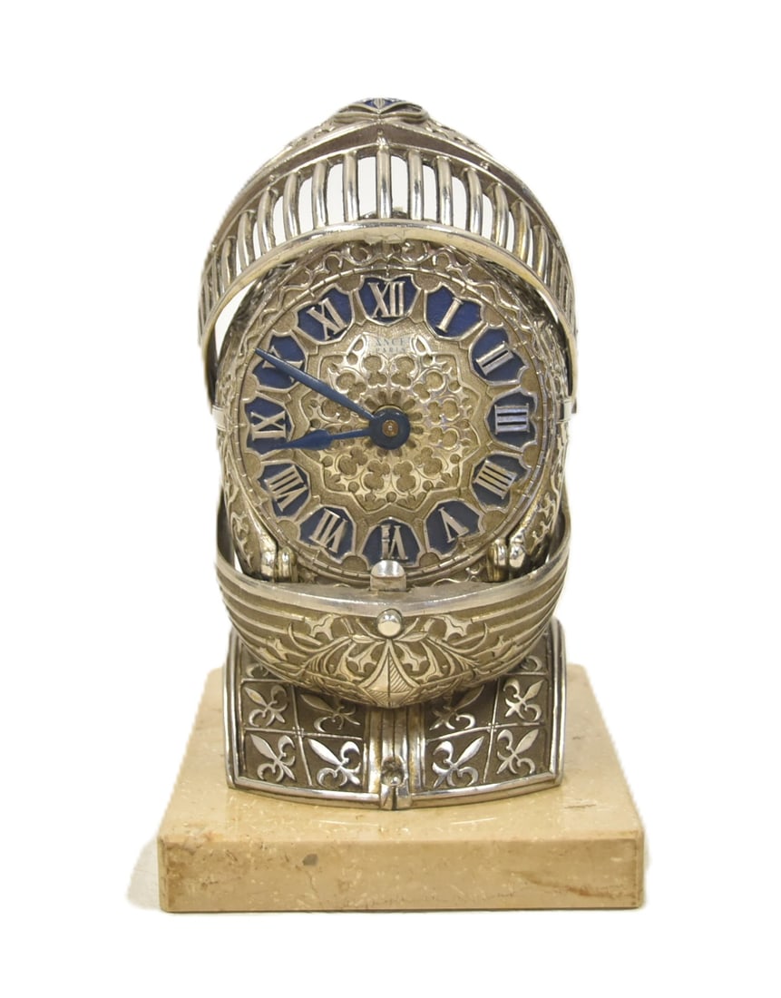 LANCEL PARIS MEDIEVAL KNIGHTS HELMET CLOCK (1 of 15)