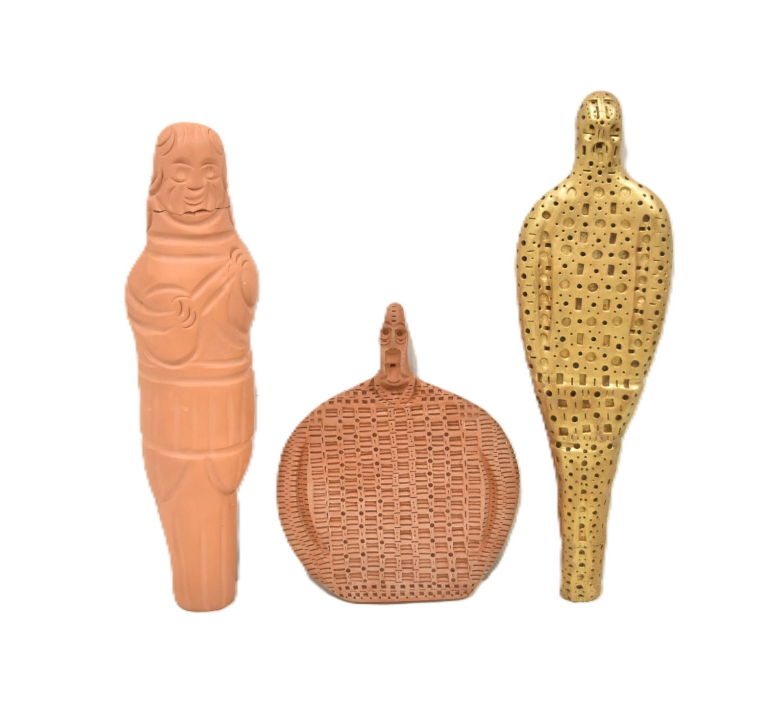 (3) ALEXANDER NEY TERRACOTTA SCULPTURES (1 of 14)