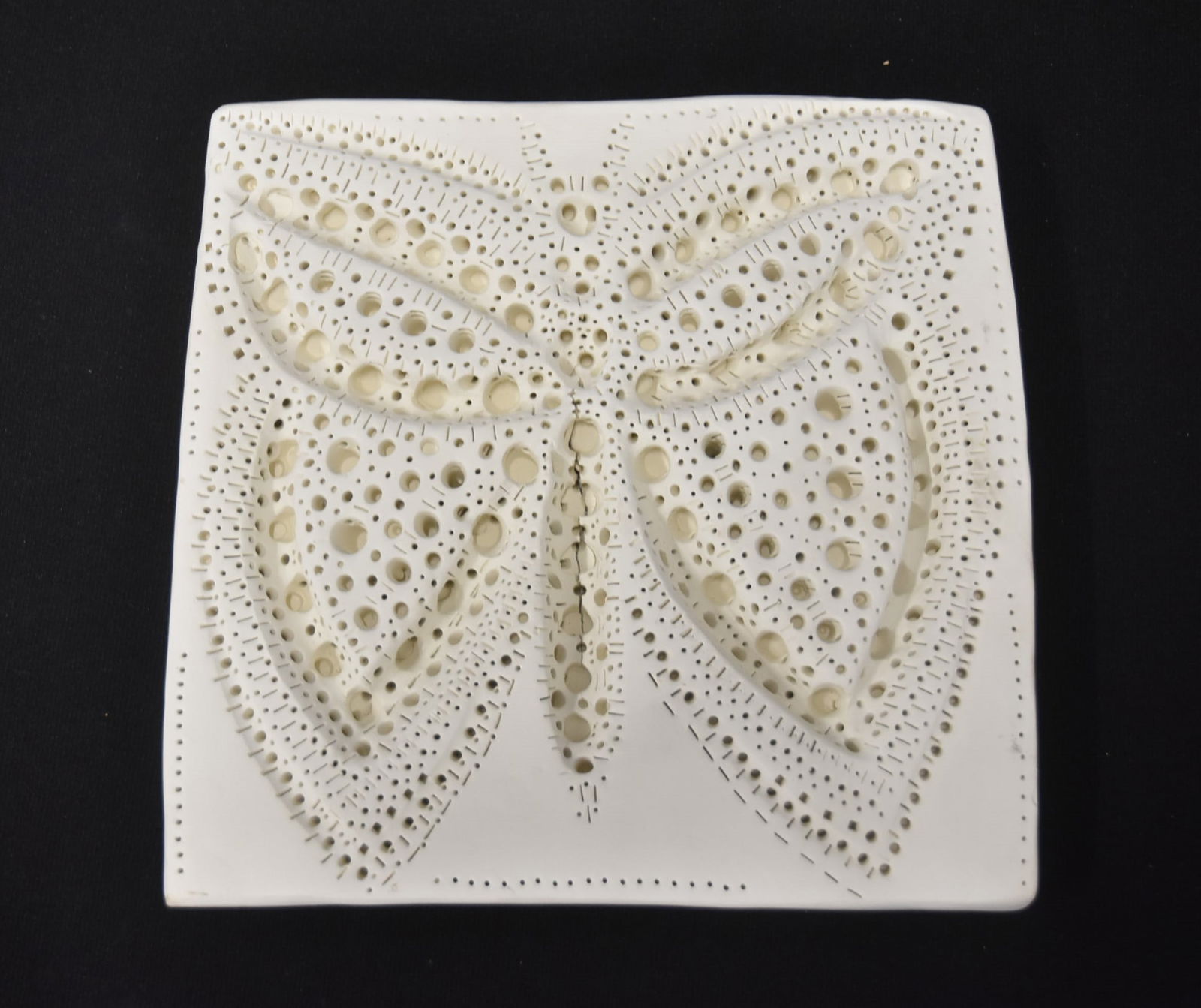 ALEXANDER NEY RETICULATED TERRACOTTA BUTTERFLY (1 of 8)