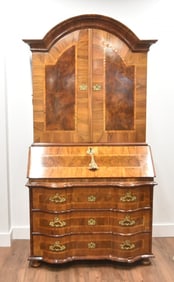 19thC GERMAN BAROQUE BUREAU CABINET