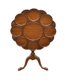 GEORGE III STYLE MAHOGANY SUPPER TABLE