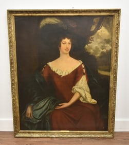 ATTR JOHN HOPPNER , LARGE OIL ON CANVAS PORTRAIT