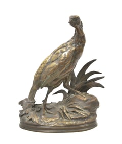 JULES MOIGNIEZ BRONZE PHEASANT