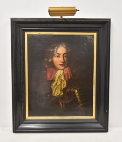 18th-19th OIL ON CANVAS PORTRAIT OF KING PHILIP V