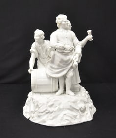 LARGE FRANKENTHAL PORCELAIN GROUPING