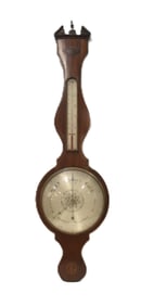 ANTIQUE MAHOGANY BAROMETER