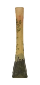 LEGRAS ART NOUVEAU CAMEO ART GLASS VASE