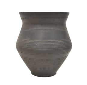 ANTIQUE WEDGWOOD BLACK BASALT JAR