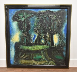 VIACHESLAV MIKHAILOV , RUSSIAN ACRYLIC PAINTING