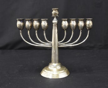 800 SILVER HANUKKAH LAMP