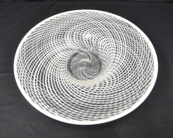 VENETIAN ITALIAN SWIRL GLASS BOWL