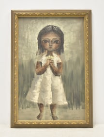 JESUS ORTIZ TAJONAR , OIL ON CANVAS