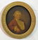OVAL 18thC OIL ON BOARD PORTRAIT OF GENTLEMAN