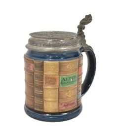 METTLACH ?Book Spines for Foresters? STEIN