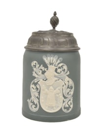 Mettlach Beer Stein No. 2949 Cameo Stein