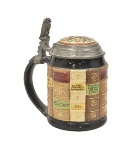 METTLACH ?Book Spines for Architects? STEIN