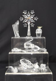 (9) SWAROVSKI CRYSTAL MUSICAL INSTRUMENTS