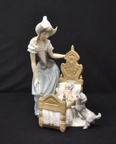 LARGE RETIRED LLADRO "DUTCH MOTHER" 5083